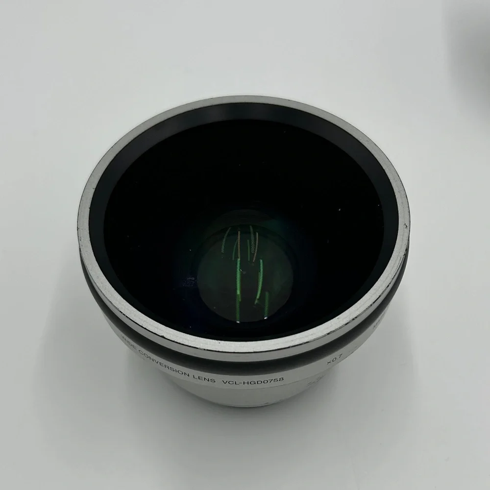 Sony Tele & Wide Conversion Lens Set Of 2 Made In Japan Photography